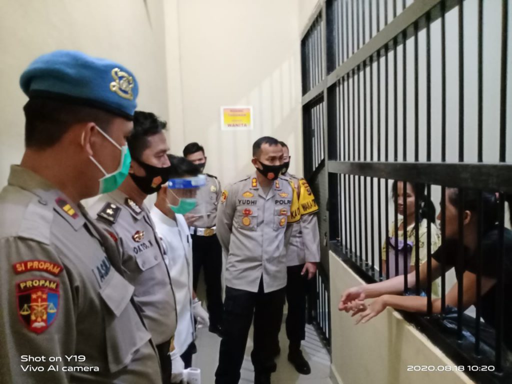 Ini Yang Dilakukan Polres PALI Mencega Penularan Covid 19 IMG 20200818 WA0035