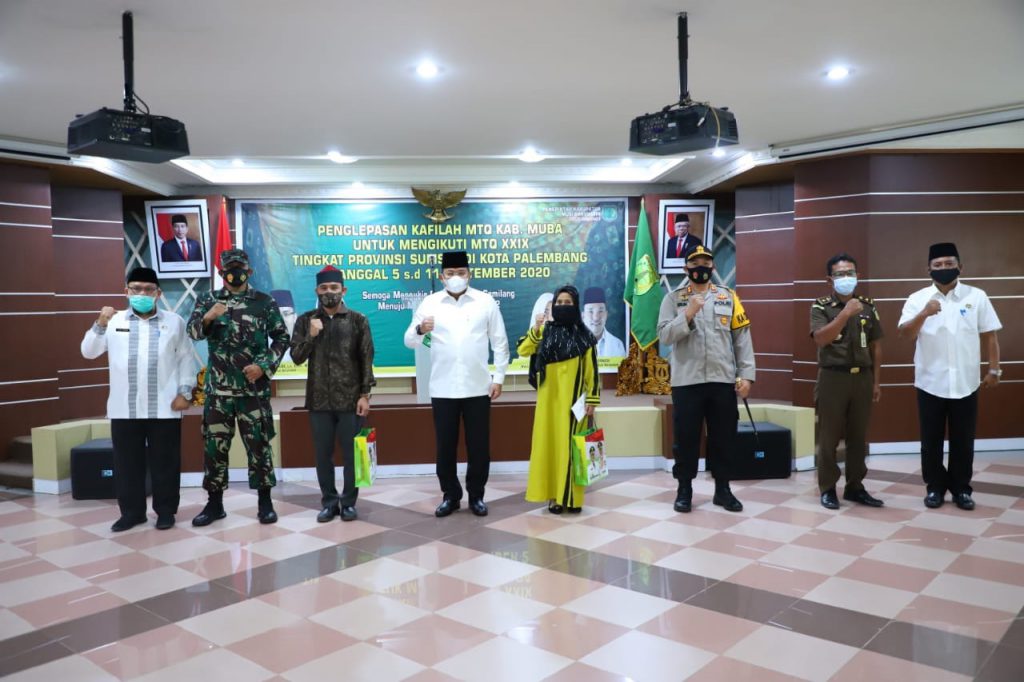 Optimis Harumkan Nama Muba, Pemkab Muba Lepas Kafilah MTQ, DRA Bakal Berangkatkan Umroh Kafilah Berprestasi EAC89260 F5EF 4A61 8539 FB50768141B0
