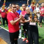 Tim Sepakbola PWI Sumsel Juara HUT TNI