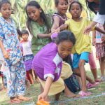 Relawan PWI dan SMSI Babel, hibur Anak-anak Pengungsi Relawan PWI dan SMSI Babel, hibur Anak-anak Pengungsi