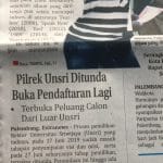 Pilrek Unsri Ditunda, Calon Luar Berpeluang Pilrek Unsri Ditunda, Calon Luar Berpeluang