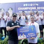 Sumsel Berkeinginan   Gelar  Turnamen Sepakbola Antar OPD Secara Nasional     * Sat Pol PP Provinsi Sumsel Juara Liga OPD 2019