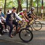 Kampanyekan Moda Ramah Lingkungan, Herman Deru Gowes Sepeda Keliling Palembang Kampanyekan Moda Ramah Lingkungan, Herman Deru Gowes Sepeda Keliling Palembang