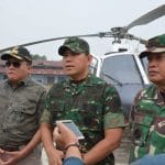 Kasdam dan Bupati Muba Tinjau Lokasi Refueling Aftur Kasdam dan Bupati Muba Tinjau Lokasi Refueling Aftur