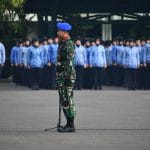Prajurit dan ASN Laksanakan Upacara Harsaksila Prajurit dan ASN Laksanakan Upacara Harsaksila
