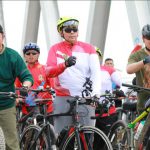 Gowes Bersama HUT ke-74 Kodam II Sriwijaya Meriah Gowes Bersama HUT ke-74 Kodam II Sriwijaya Meriah