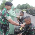 Danyonkav 5/DPC Karang Endah Lakukan Tradisi Pembaretan Danyonkav 5/DPC Karang Endah Lakukan Tradisi Pembaretan