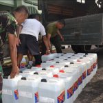 Kasad Bantu Kodam II Sriwijaya ,Desinfektan dan Hand Sanitizer Kasad Bantu Kodam II Sriwijaya ,Desinfektan dan Hand Sanitizer