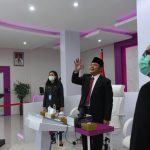 Via Vidcon, Gubernur HD Sampaikan Pengantar LKPJ ke Rapat Paripurna DPRD Sumsel