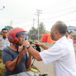 Gerakan Masker Muba Masif Berjalan untuk Memutus Penyebaran Covid 19 Gerakan Masker Muba Masif Berjalan untuk Memutus Penyebaran Covid 19