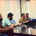 Kominfo Vicon bersama KPK membahas Publikasi Program Penanganan Covid-19 di Daerah