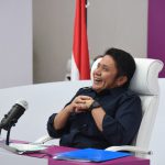 Vidcon Bareng Menhub, Herman Deru Siap Kendalikan Transportasi Musim Mudik Idul Fitri 1441 H di Sumsel Vidcon Bareng Menhub, Herman Deru Siap Kendalikan Transportasi Musim Mudik Idul Fitri 1441 H di Sumsel