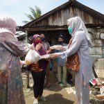 Peduli Covid-19, Feby Deru Ulurkan Tali Kasih Peduli Covid-19, Feby Deru Ulurkan Tali Kasih