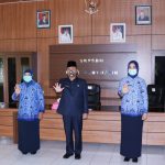 11 Tenaga Kesehatan, Dokter dan Bidan PTT di Muba Disumpah PNS Lewat Vidcon