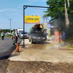 Posko Perbatasan Muba Terus Perketat Pengawasan dan gencar edukasi warga  Disiplin Protokol Kesehatan