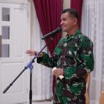Kasdam II / Sriwijaya Brigjen TNI Muhammad Zamroni, S.IP : Saling Jaga Bangun Solidaritas Cegah Penyebaran Virus Corona