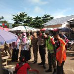 Satgas Covid-19 Muba Gencar Mengedukasi Warga Disiplin Protokol Kesehatan di Pasar-Pasar