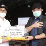 Herman Deru Gelontorkan Bantuan Untuk Penanganan Covid-19 di Kabupaten PALI