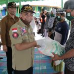 Meski Sedang Pandemi Covid-19, Pemkab Muba Tetap Salurkan Bantuan Bencana Lainnya