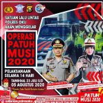 Satlantas Polres OKU Akan Mengelar Operasi Patuh Musi 2020
