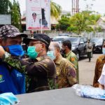 Sebar Ribuan Masker Secara Serentak,cegah penularan covid 19 Sebar Ribuan Masker Secara Serentak,cegah penularan covid 19