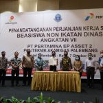 Pertamina EP Beri Beasiswa Full Bright di Politeknik AKAMIGAS Palembang Pertamina EP Beri Beasiswa Full Bright di Politeknik AKAMIGAS Palembang