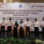 Delapan Putra Daerah Ring 1 Pertamina EP Terima Bea Siswa Full Bright Delapan Putra Daerah Ring 1 Pertamina EP Terima Bea Siswa Full Bright