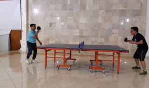 Tingkatkan Imun dan Perkuat Silaturahim, Ketua PWI Sumsel Eksibisi Bulu Tangkis dan Tenis Meja Antar Wartawan di Linggau, Mura dan Muratara
