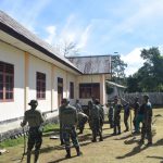 TNI-Polri Laksanakan pengecatan Gereja GKI Syaloom Papua