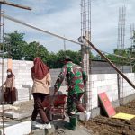 TMMD 110 Bojonegoro, Pramuka Turut Pengerjaan Infrastruktur SD Ngrancang IV
