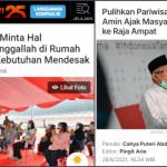 Jokowi Minta Masyarakat Tinggal di Rumah, Ma'ruf Amin Ajak Berwisata