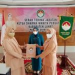 Serah Terima Jabatan Ketua Dharma Wanita Persatuan Kabupaten Lahat Periode 2019-2024