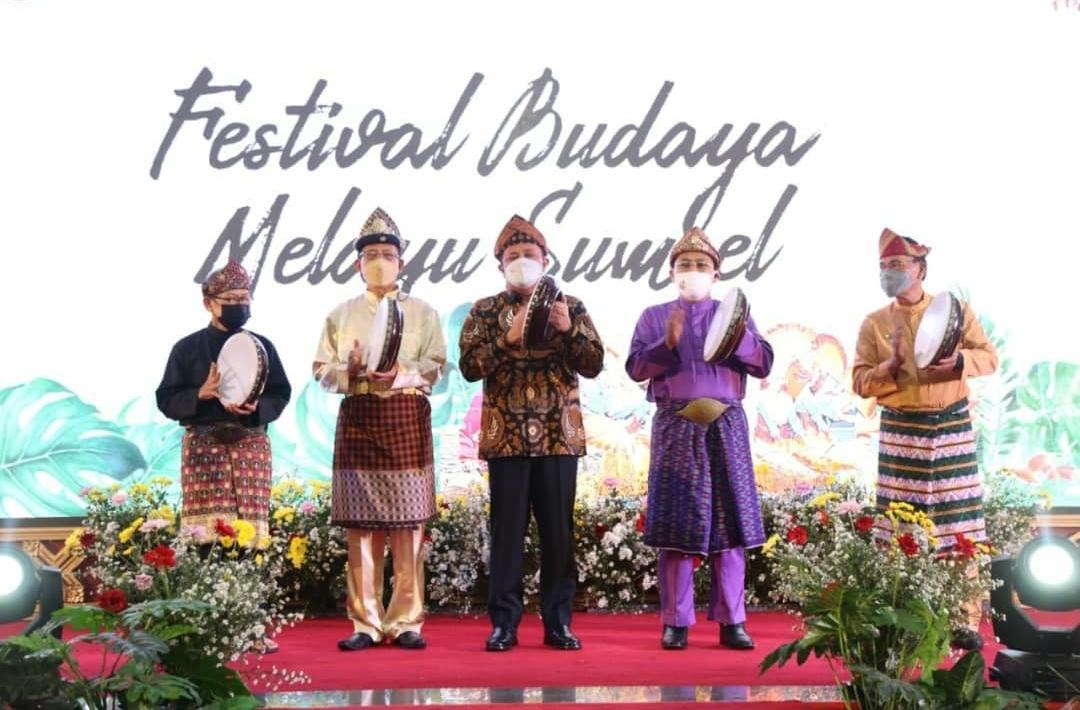 Pembukaan Festival Budaya Melayu Sumsel Tahun 2021