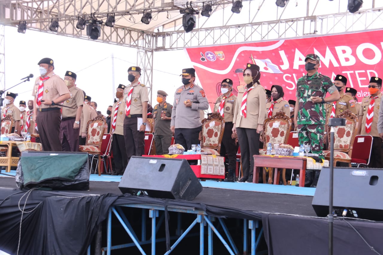 Pembukaan Jambore Daerah Sumatera Selatan Tahun 2021