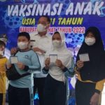 Launching Vaksinasi Anak Di Kabupaten Lahat