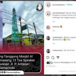 Viral HEBOH!, Masjid di Samarinda Pasang 13 Toa Sekaligus, Warganet Ramai Memuji: Marbotnya Anak Punk