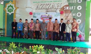 Launching SMP IT Azizah Darussalam di Hadiri Ketua MUI kota Palembang