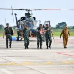 Gunakan Helikopter Bell 412, Kasad Pantau Potensi Rahwan Karhutla di Jambi