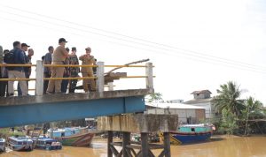 Jembatan Penghubung Desa Karang Rejo - Karang Makmur, Bulan Agustus Diperbaiki  