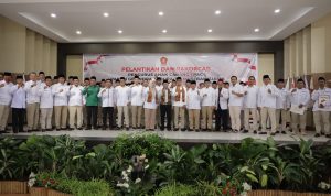Pelantikan dan RAKORCAB PAC Partai Gerindra Kabupaten Musi Banyuasin Tahun 2022