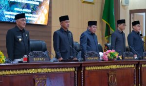 Fraksi-Fraksi DPRD Sampaikan Pandangan Umum Terhadap Raperda APBD Perubahan Muba 2022