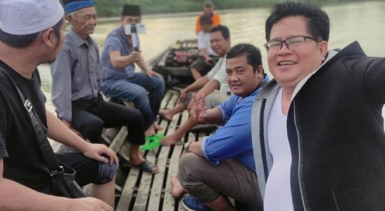 Tim Peneliti UT Susur Riwayat Sungai Komering