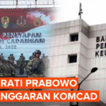 BPK RI Surati Menhan Prabowo, Buntut Anggaran Progam Komcad yang Menyalahi Aturan