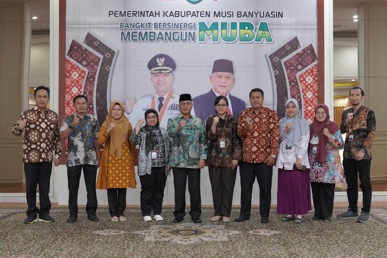 Pj Bupati MUba Terima Tim Badan Pusat Statistik Republik Indonesia