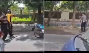 Viral HEBOH! Video Polisi di Probolinggo Tembak Pria yang Diduga ODGJ karena Ngamuk dan Bacok Warga