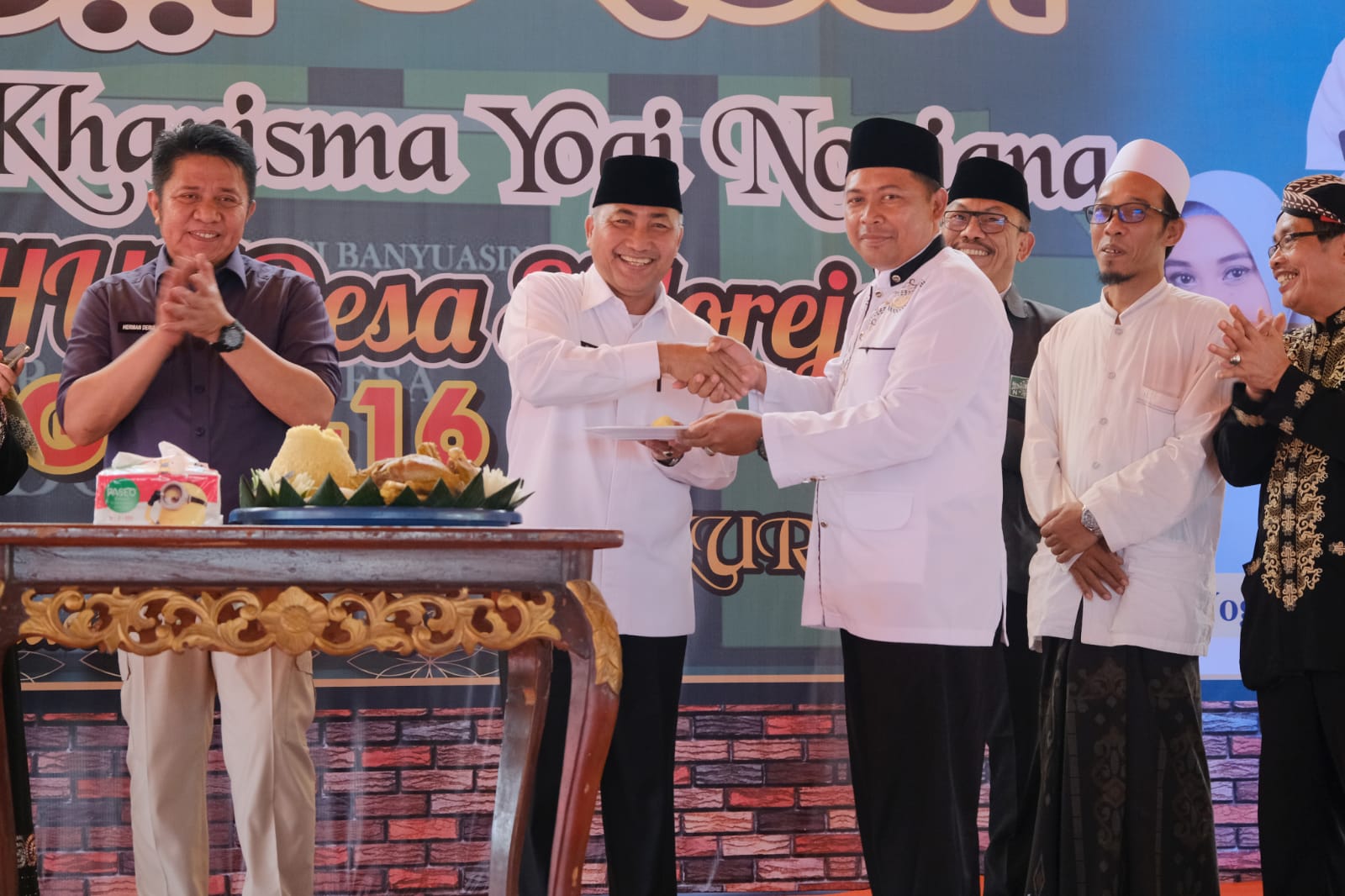 Gubernur Herman Deru dan Pj Bupati Muba Hadiri HUT ke-16 Desa Sido Rejo