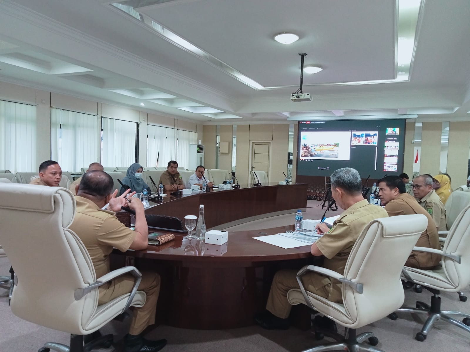 Pemkab Muba Ikuti Rakor Pengendalian inflasi di Daerah 2023
