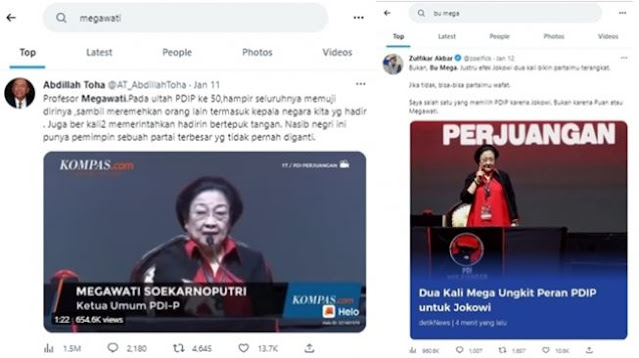 Bikin Heran! Kata Kunci 'Mega' Tiba-tiba Hilang dari Twitter, Kok Bisa?
