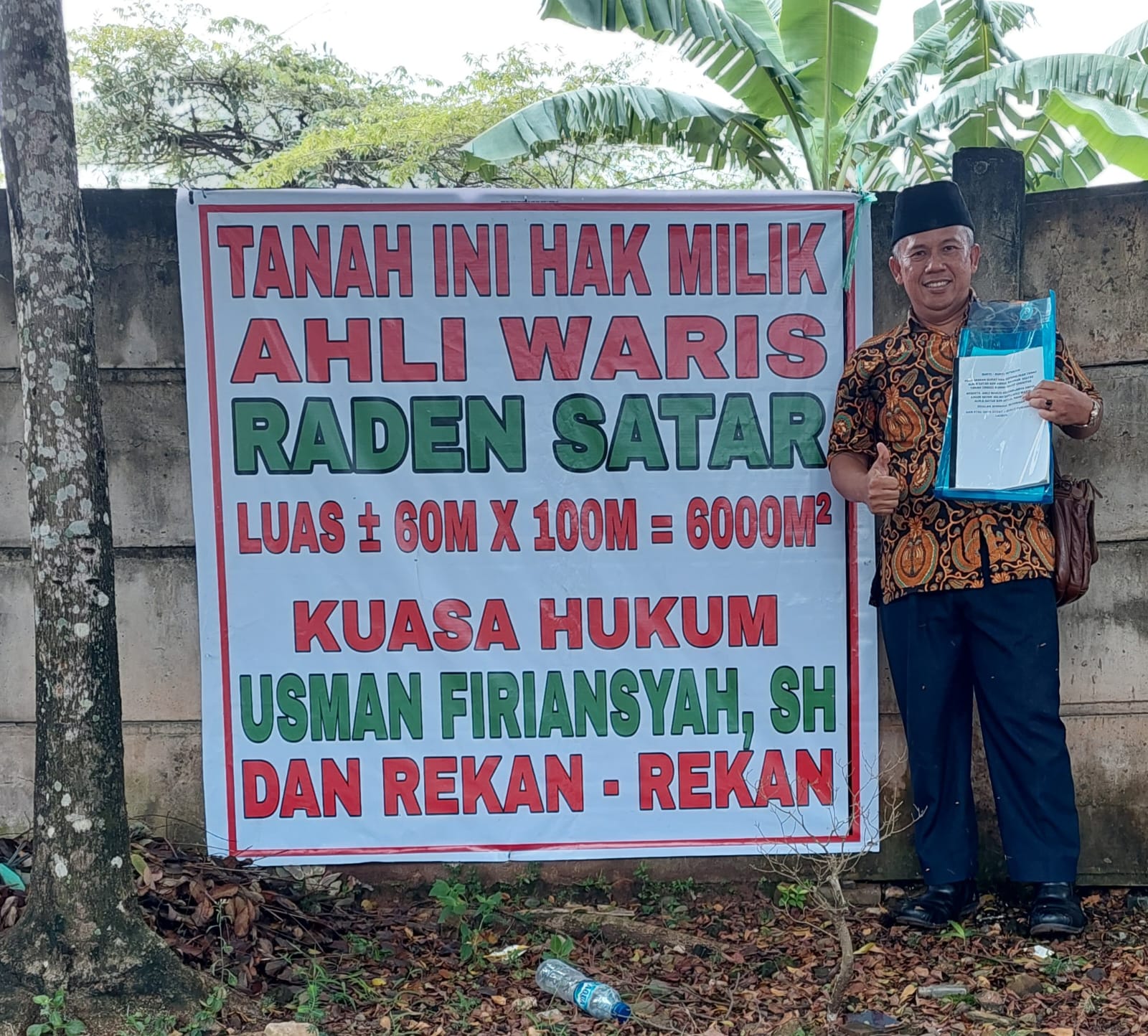 Ahli Waris Raden Dilaporkan "Mafia", Usman Ngadu Kapolrestabes