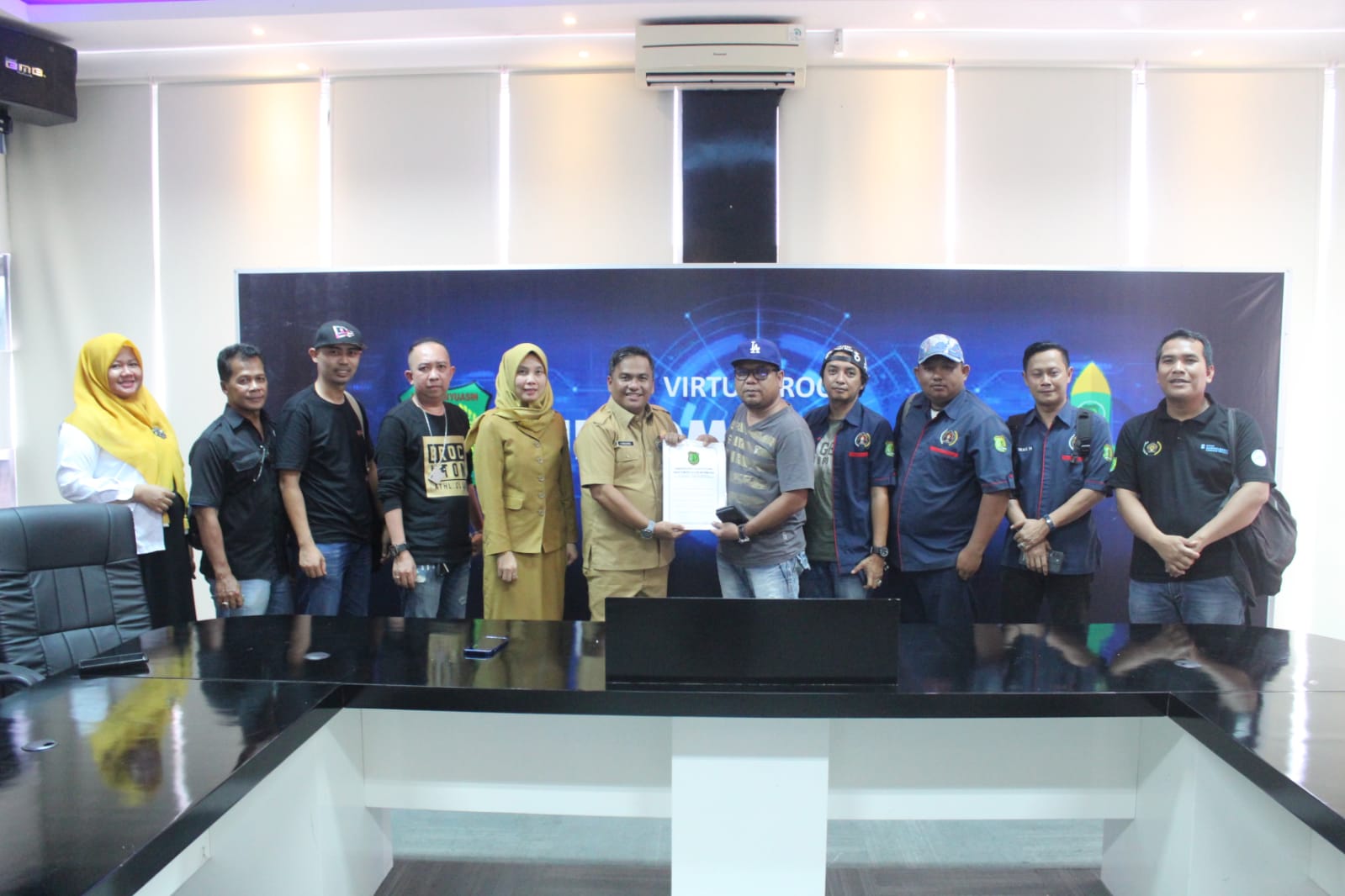 Pemkab Muba Lepas Keberangkatan Rombongan Wartawan HPN ke Medan